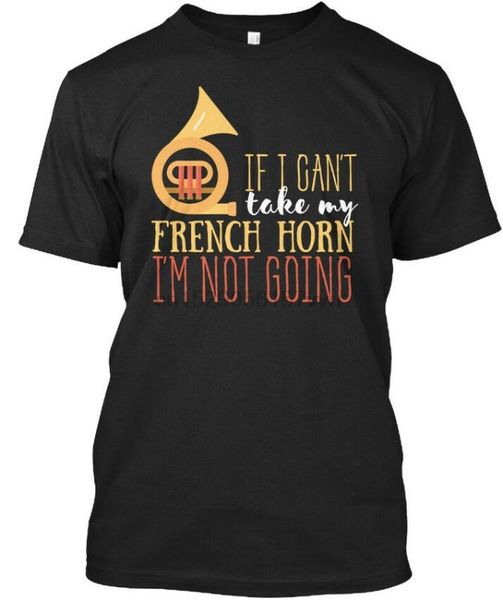 

supersoft french horn stylish t-shirt (s-5xl) elegant t-shirt (s-5xl)(1, White;black