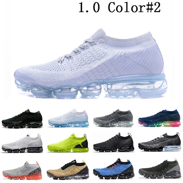 

size 5.5-11knit 1.0 2.0 3.0 mens running shoes triple red punch olympic cushion trainer men women sports sneakers