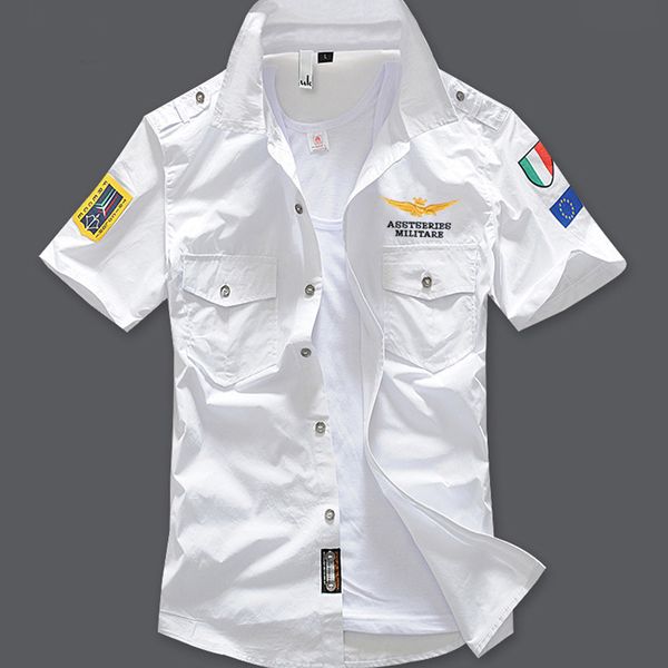 

mens designer shirts short sleeve fashion casual embroidered shirt luxury handsome summer slim fit tshirt mens casual wholesale, White;black