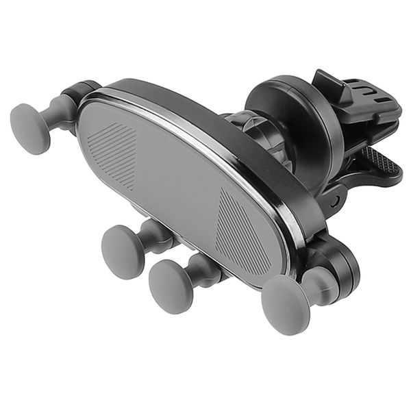 

air vent phone holder universal auto-retractable hands gravity phone mount stable car cradle mount adjustable