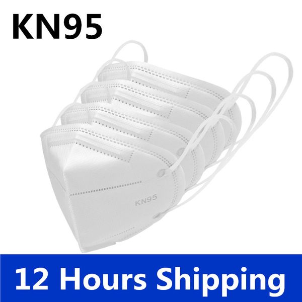 

KN95 With Respirator Mask CE Certificate Anti Dust Face Mask Folding FFP2 Respirator N95 3M Protective PM2.5 Disposable Masks Free DHL