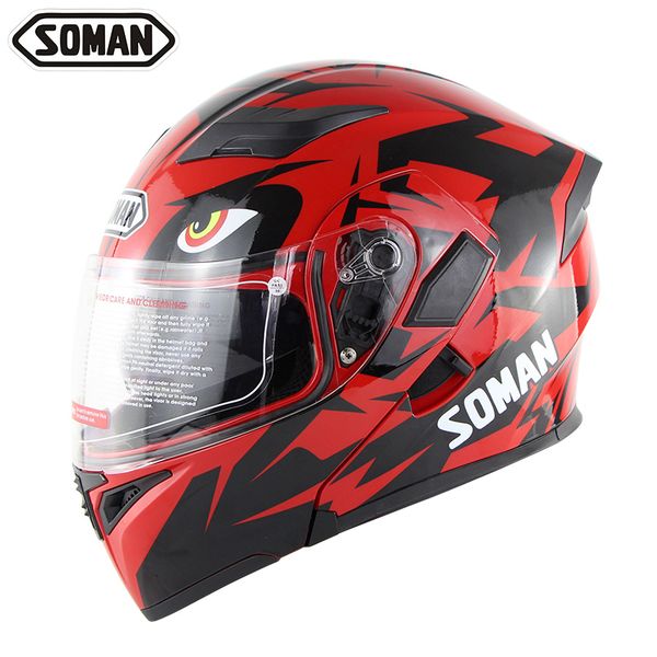 

зоман анфас motorbiker шлемы флип шлем capacete мотоцикл двойной линзы козырек каско мото мотокросс шлем