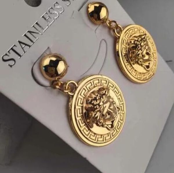 

2019 Женские ювелирные серьги с буквами из 18-каратного серебра Серебро 925 пробы