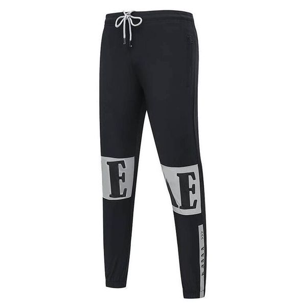 

summer brand pants for mens track pants joggers with letters luxury designer men sweatpants drawstring stretchy joggers clothing, Black
