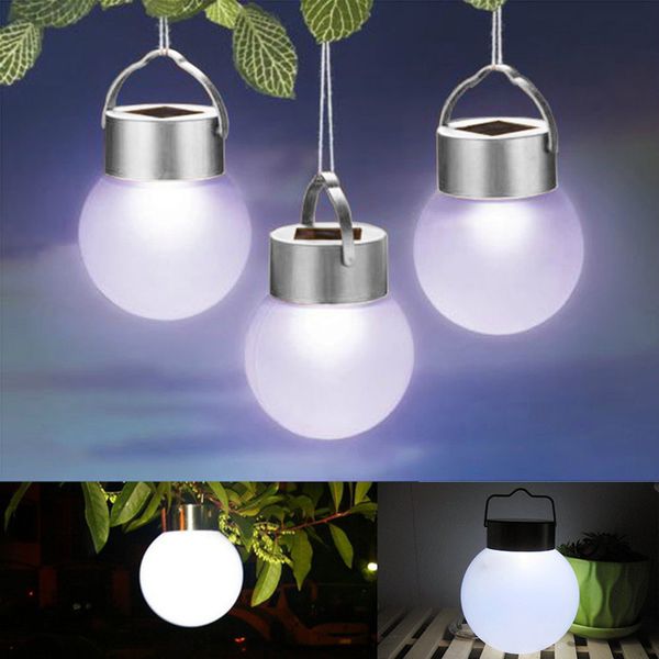 

14x14cm led solar power outdoor garden path yard ball light lamp lawn road patio garden courtyard lawn road ground light
