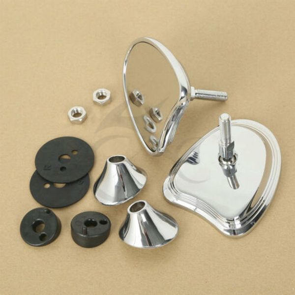 

motorcycle new tapered fairing mount mirrors for touring flht flhx 2014-2020