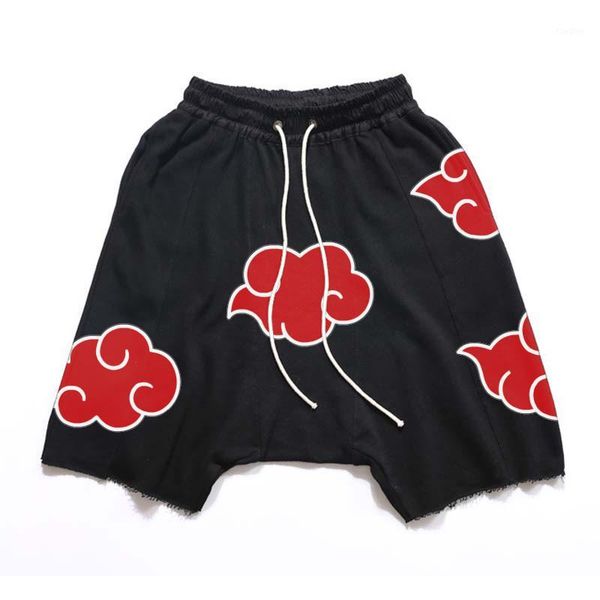 

akatsuki sweatshorts1, White;black