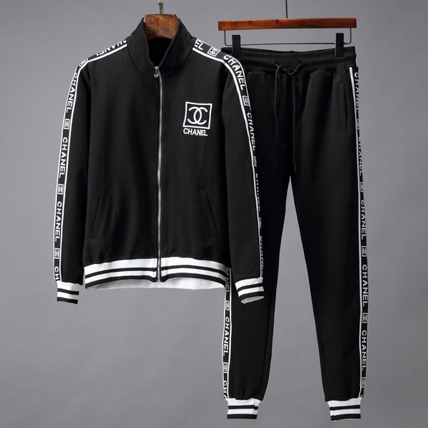 

Men 039 autumn fa hion track uit weat uit men ca ual gym port zipper coat uit et long leeve weat hirt and weatpant 2515