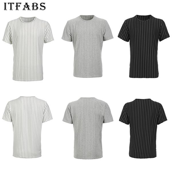 

hirigin brand clothing 3 colors o neck men's t shirt men fashion tshirts fitness casual for male t-shirt, White;black