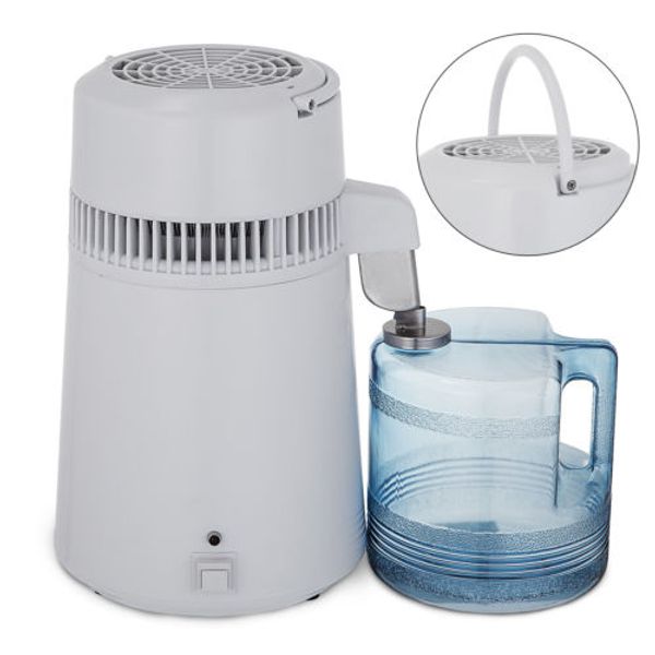 

2020 arrival brand new 4l pure purifier filter water distiller dental medical hospital home 750w ce