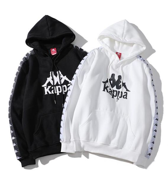 

2019 new 13 kappa 13 hooded tring knit weater hoodie, Black
