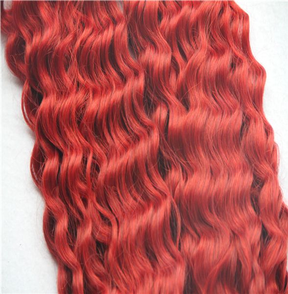 Pure Color Peruvian Deep Wave Hair Bundle 100 Human Hair Weave 10