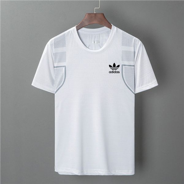 

men's t-shirts brand print ad fashion couple womens casual men clothing breathable quick dry black tshirts size -4xl, White;black