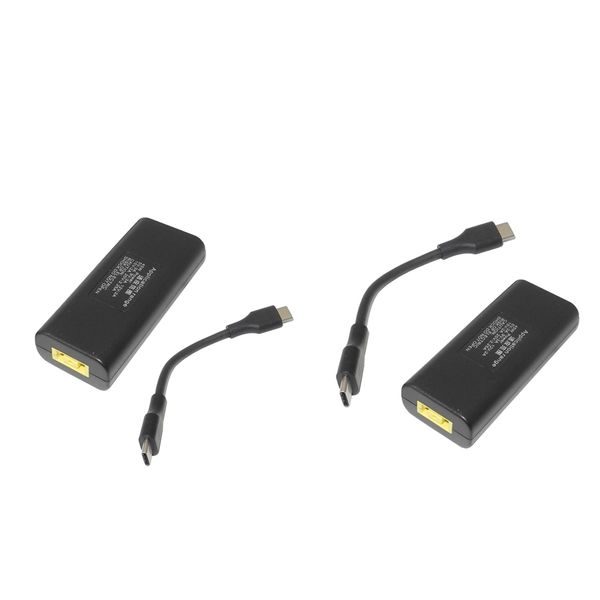 

2pieces multifunctional usb female to usb type c jack converter for asus 65w