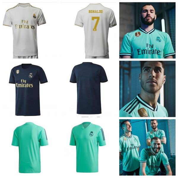 

Real Madrid Soccer Jersey 12 MARCELO 7 HAZARD 9 BENZEMA 1 NAVAS 25 COURTOIS 22 ISCO 14 CASEMIRO 28 VINICIUS JR. Football Jerseys