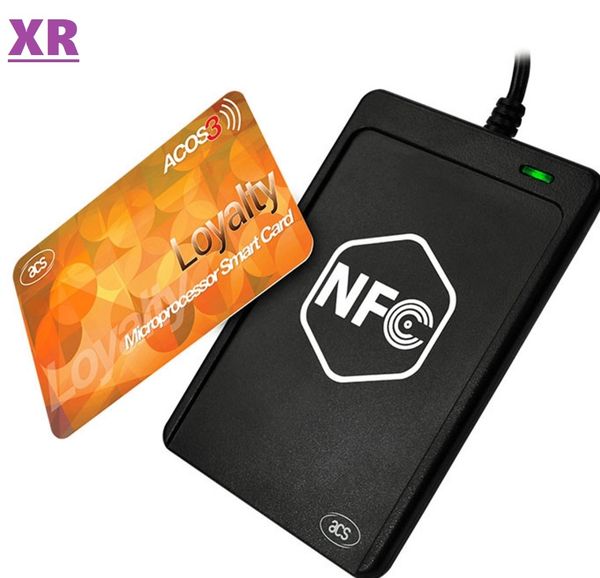 

ACR1251u USB NFC чтения / записи смарт-карт Black RFID Desktop Скиммер Android / Linux / Windows Портативный U