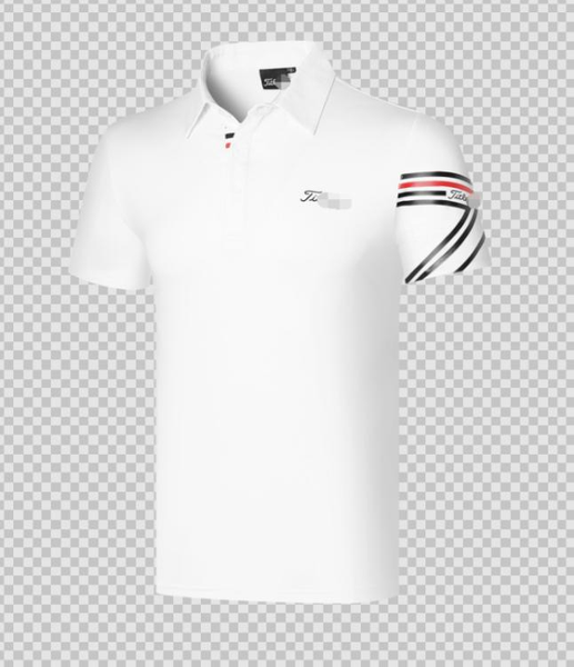 

2020 new golf men's short sleeve golf shirt, Black;blue