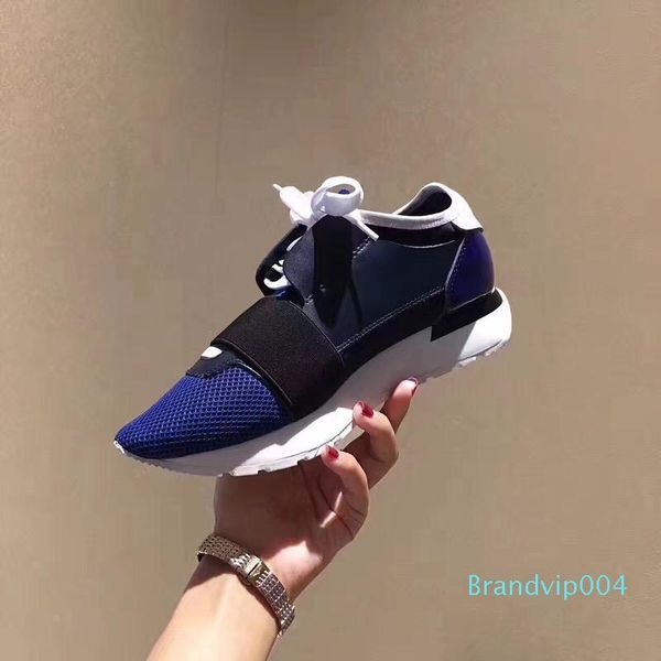 

new designer shoes mens casual shoes 2019 new fashion flats runners racer luxury shoes womens s8 02, Black