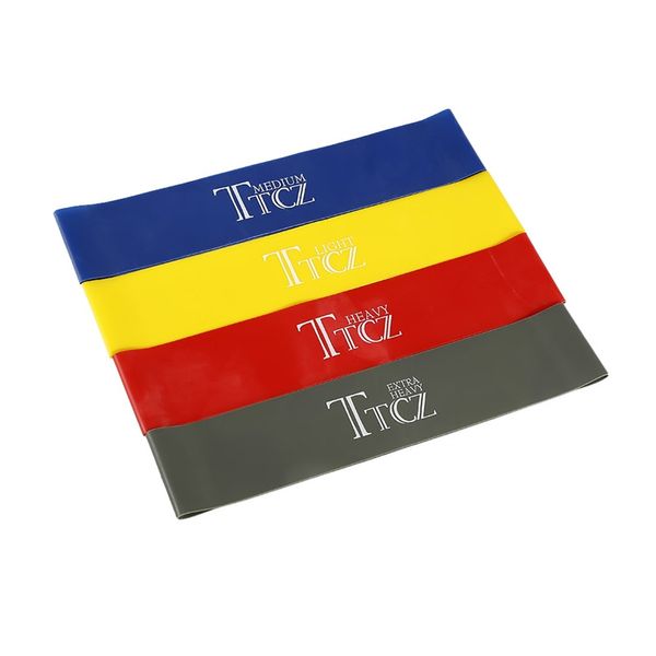 

1pc resistance bands 4 levels exercises elastic fitness training yoga loop band workout pull rope fitness equipment