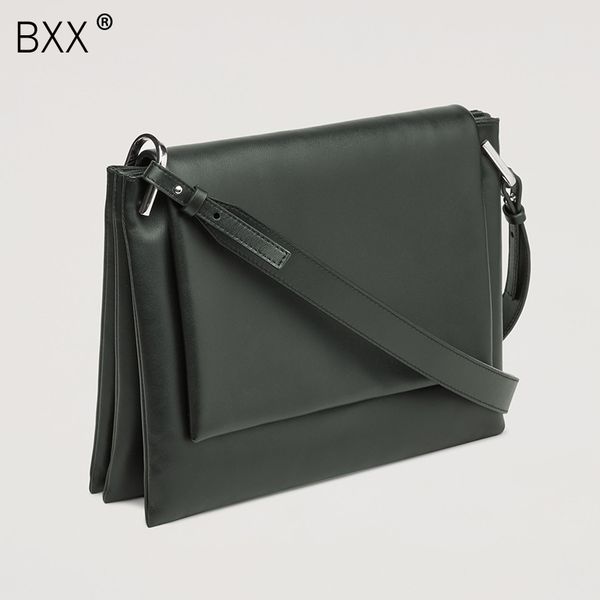 

bxx] женские одно плечо crossbody сумка все матча закрылков 2020 мода tide женщины кожа pu пакет бизнес сумка hf918