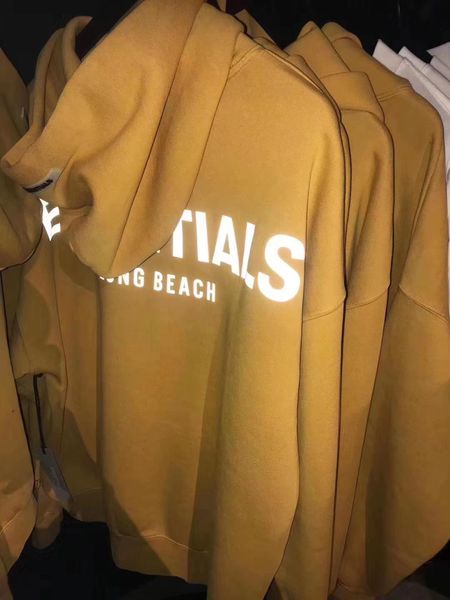 

19fw trend complexcon long beach 3m reflective hoodies sweatshirt men women pullover winter spring hooded sweater hfymwy329, Black