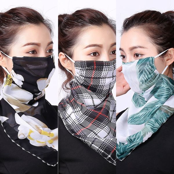 

nytg9 paisley bandana scarf scarf outdoor sports headband square headwear face mask cycling bandana, Black