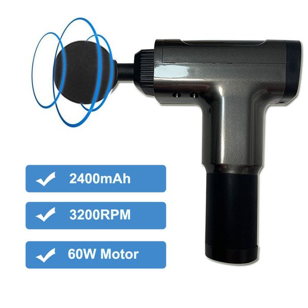 

hidomdom high frequency fascia massage gun muscle relax body relaxation electric battery massager with portable bag for fitness