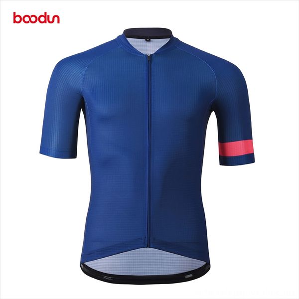 

boodun/bolton short-sleeved cycling professional mountain motorcycle moisture absorption perspiration racing suit bicycle racing suit fleece, Black