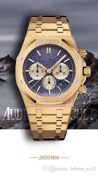 

om нового роскошных часов мужского автоматический часы дизайнер машина 26331 швейцарских 2385 движения часы montre de luxe роскошных мужских, Slivery;brown