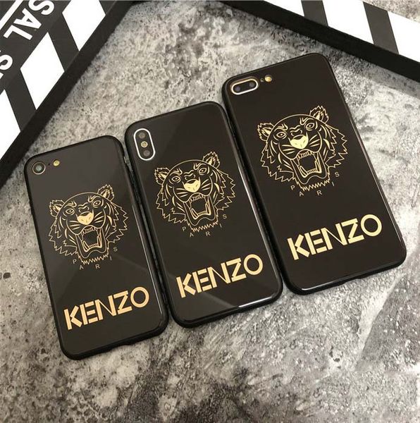 

designer phone case for iphone xsmax/xs/xr/x 7p/8p 7/8 6/6sp 6/6s fashion 2019 brand new popular toughened glass protective back cover