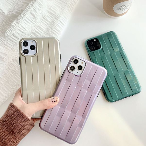 

for iphone 11 pro phone case xs max xr solid color weave pattern 6 7 8 x plus silicone soft cell phone cases