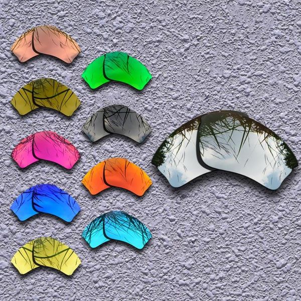

2 pairs polarized replacement lenses for half xlj sunglasses - multiple choices