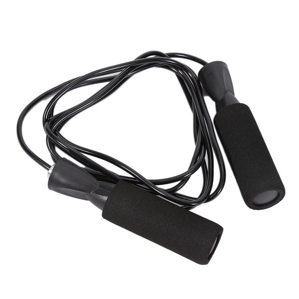 

2019 aerobic exercise boxing skipping jump rope adjustable bearing speed fitness black weight loss shaping body new