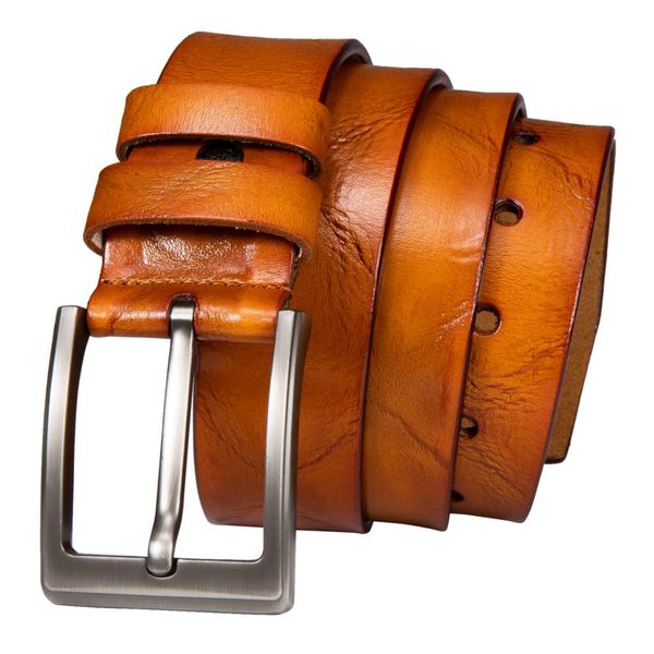

2020 genuine leather belt men luxury designer belts new fashion casual strap men's jeans cowboy vintage brown belt, Black;brown
