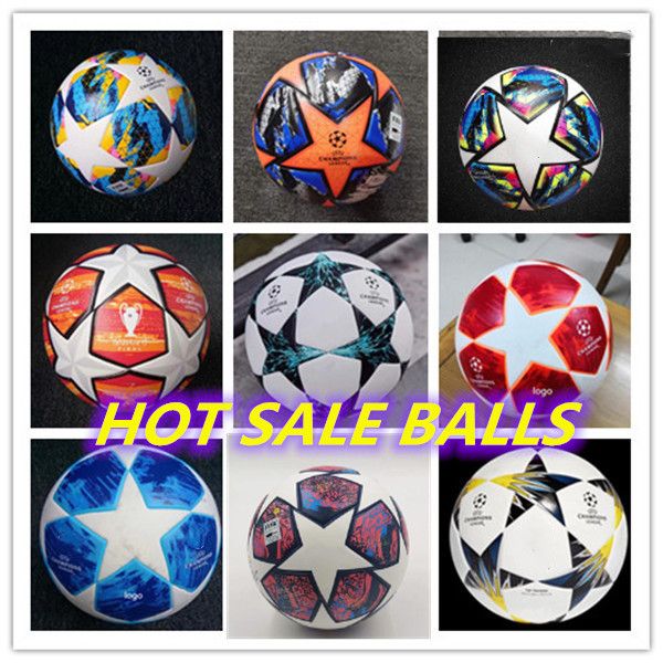 

18 19 20 final kyiv european soccer ball pu size 5 balls granules slip-resistant football 2019 2020 ball