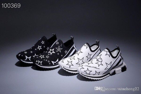 

2020 women's and men's explosion, designers design fashionable knitwear, comfortable luxury casual shoes, Black