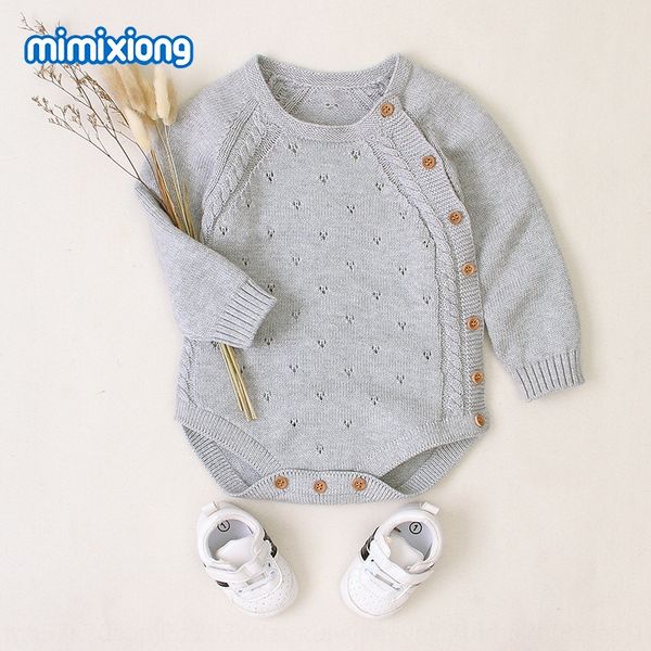 

ifmm7 solid outfit pure knitted fart clothes for boys and girls ins ins solid color outfit pure color knitted fart clothes for boys and gir, Blue