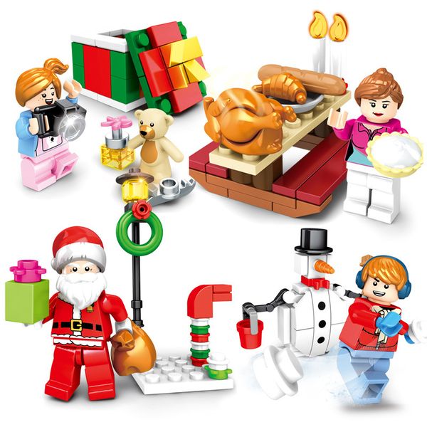 

382pcs kids building blocks children's puzzle building blocks gift box set diy toys children christmas gifts birthday gifts kids