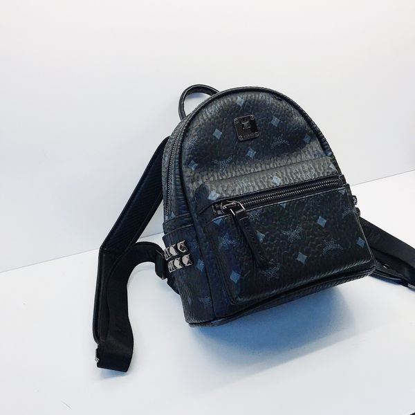 

новая мода корейский m панк заклепка рюкзак мужской и женский рюкзак студент путешествия школа рюкзак