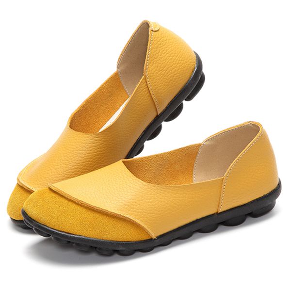 

women flats shoes 2020 loafers candy color slip on flat shoes ballet flats comfortable ladies zapatos mujer, Black