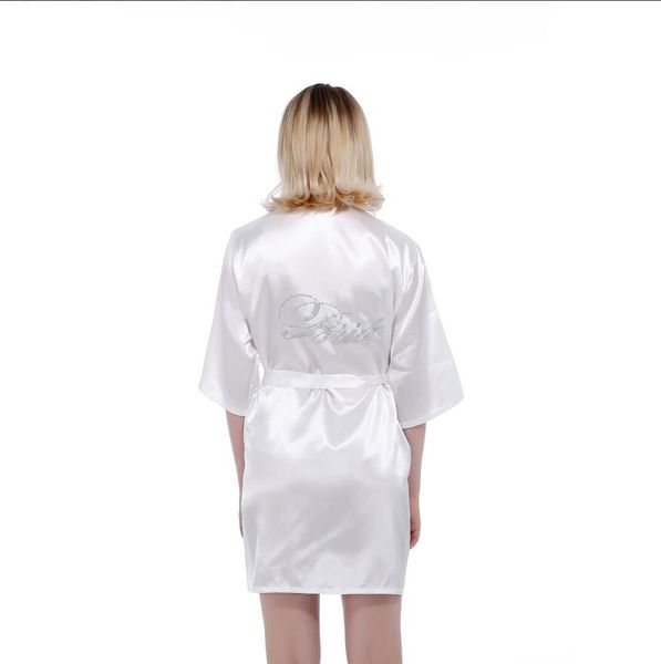 

robe wedding bride women sleepwear nightwear white bridal dress bathrobe night dress home gown sleepwear nightgown dressing gown, Black;red