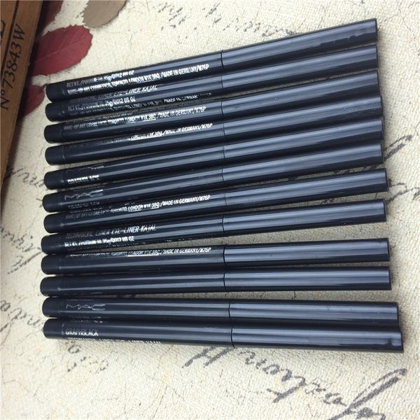 

brand m black automatic rotation eyeliner pencil long lasting waterproof eyebrow pen sweatproof not blooming makeup