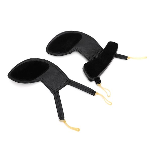 

violin shoulder rest leather shoulder chin rest pad 4/4 violin