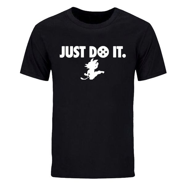 

classical anime dragon ball z t shirt men new printed fashion son goku db t shirts tees short sleeve cotton t-shirts diy-0732d, White;black