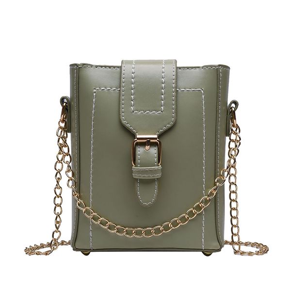 

women chain versatile messenger bag fashion retro shoulder bag bucket handbagsac bandouliere femme #yj