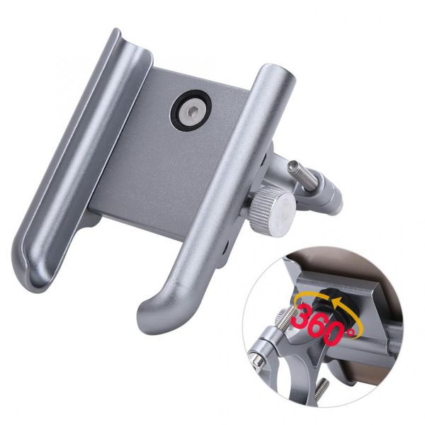

bike phone holder mount aluminium alloy bike phone bracket holder 360 degree rotation mountain bicycle motorcycle rack
