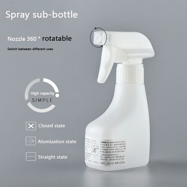 

180ml spray bottle hand sanitizer disinfectant cleaning agent washing sub-bottle gardening garden spray bottle factory direct sales w0903