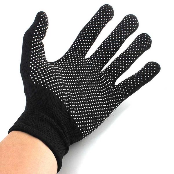 

1 pair heat resistant protective glove hair styling for curling straight flat iron work gloves safety gloves anti-c
