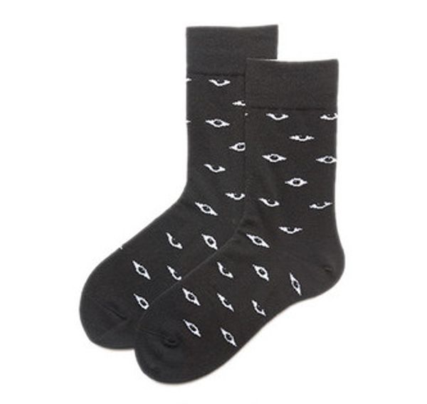 

2019 new retail and wholesale wholesale men and women, japanese fashion, cotton tube, cotton socks zej003, Black