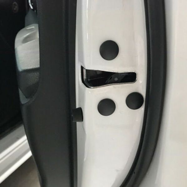 

car interior door lock screw protector cover anti-rust cap trim stickers 12pcs
